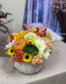 0. Thanksgiving Floral pumpkin